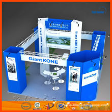 20 &#39;x 20&#39; cuatro lados abren el stand de stand de Shanghai proveedor